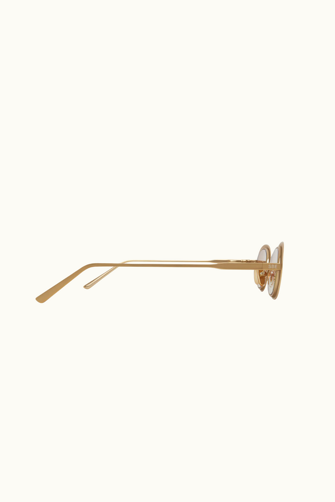Elisa Johnson Lyric Leigh Sunglasses in Gradient Brown at Parc Shop | Minneapolis, MN