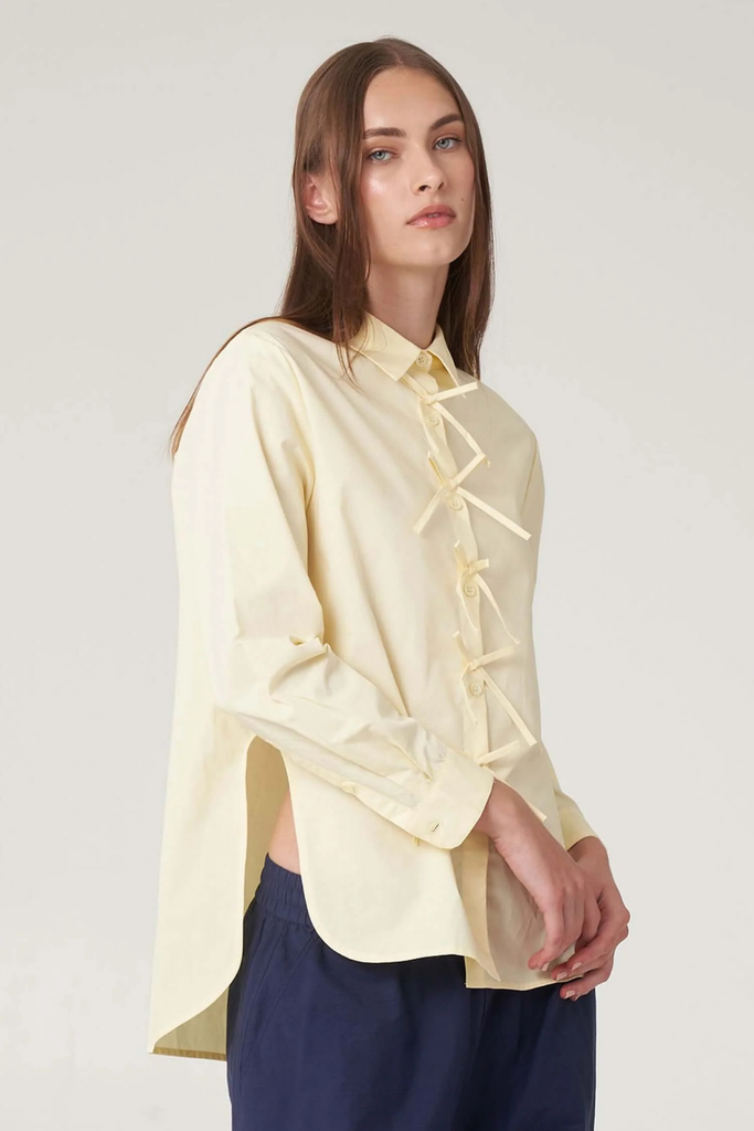 Find Me Now Genevieve Button Down in Butter at Parc Shop | Minneapolis, MN