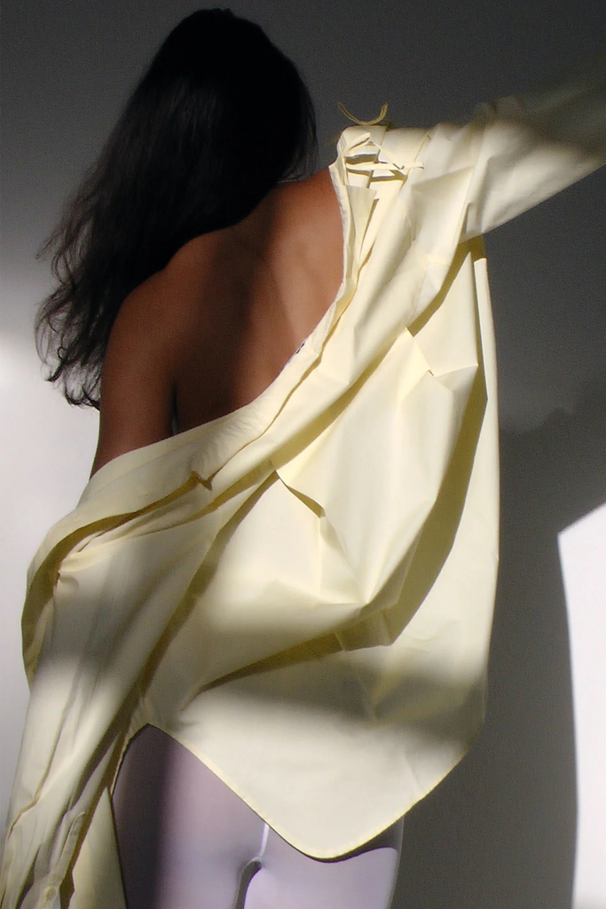 Find Me Now Genevieve Button Down in Butter at Parc Shop | Minneapolis, MN
