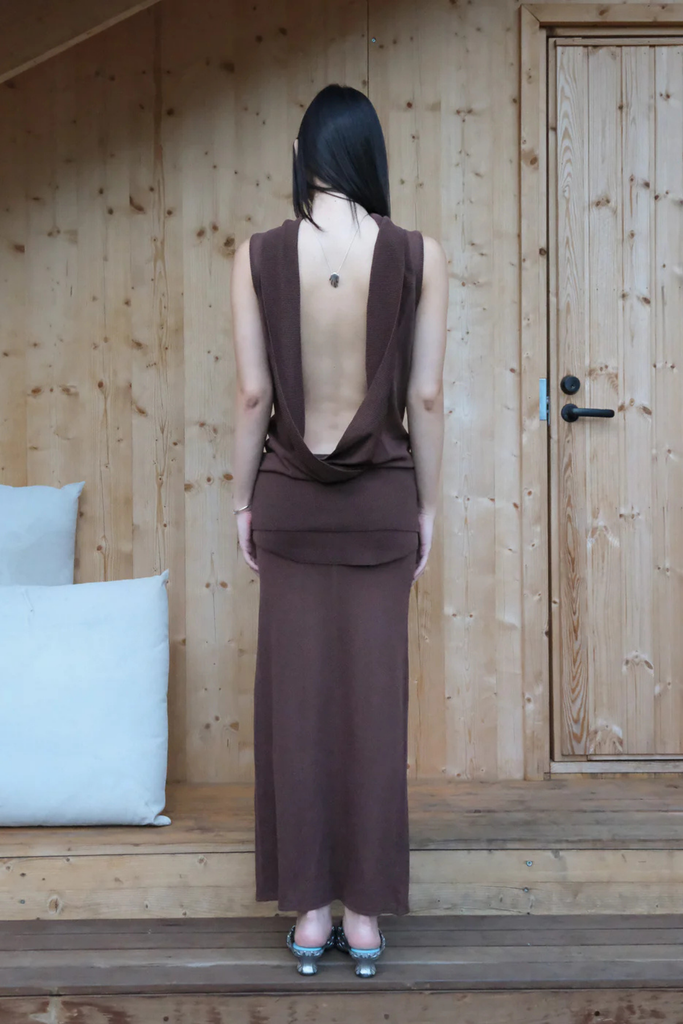 Geel Danni Skirt in Brown at Parc Shop | Minneapolis, MN