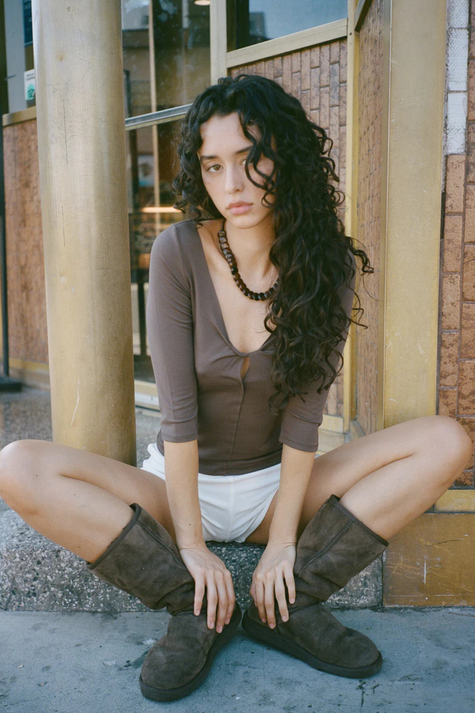 Geel Mason Top in Hickory Brown at Parc Shop | Minneapolis, mN