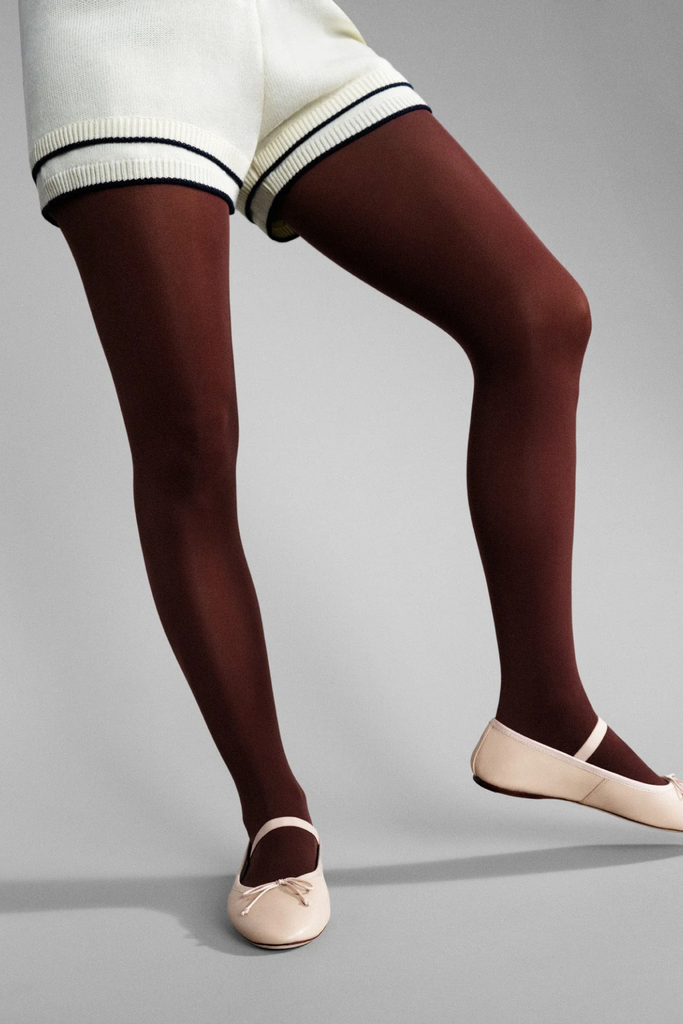 Hansel From Basel Opaque Tight in Chocolate Brown at Parc Shop | Minneapolis, MN