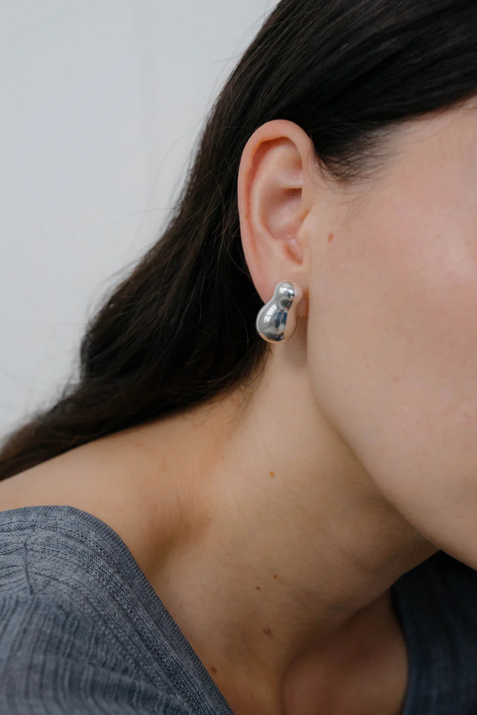 Kara Yoo Willa Studs in Sterling Silver at Parc Shop