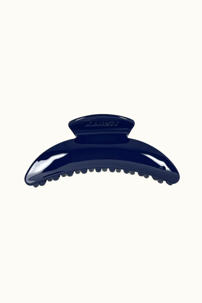 Karst Slim Hair Claw in Midnight Navy Blue at Parc Shop | Minneapolis, MN