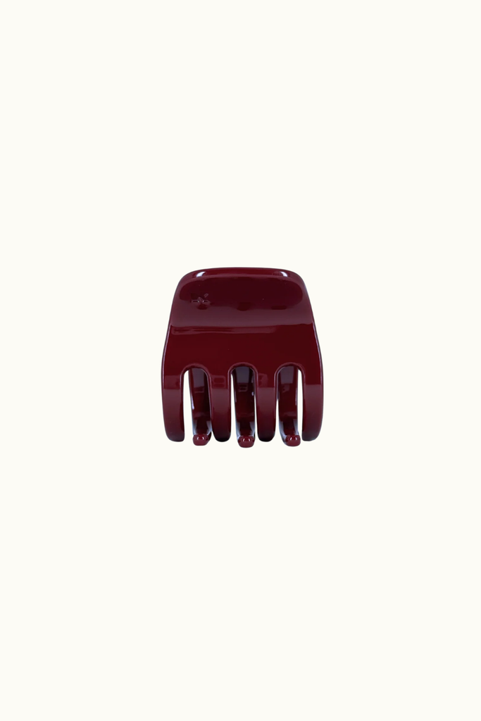 Karst Small Hair Claw in Jam Dark Burgundy at Parc Shop 