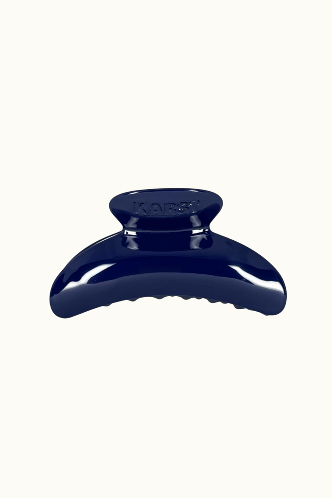 Karst Superclip Hair Claw in Midnight Dark Navy Blue at Parc Shop 