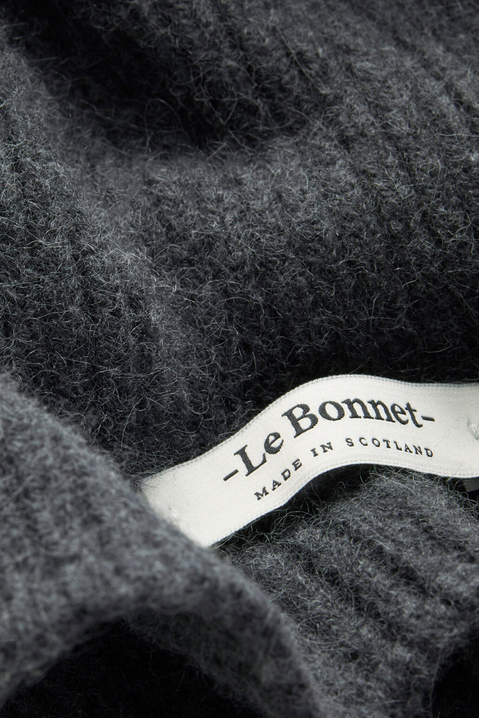 Le Bonnet Classic Beanie in Graphite Grey at Parc Shop