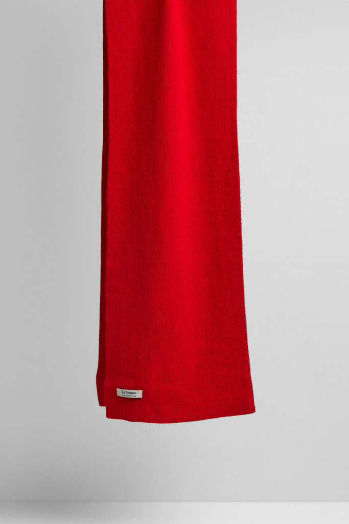 Le Bonnet Scarf in Crimson Red at Parc Shop