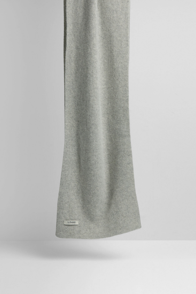 Le Bonnet Scarf in Silver Grey at Parc Shop