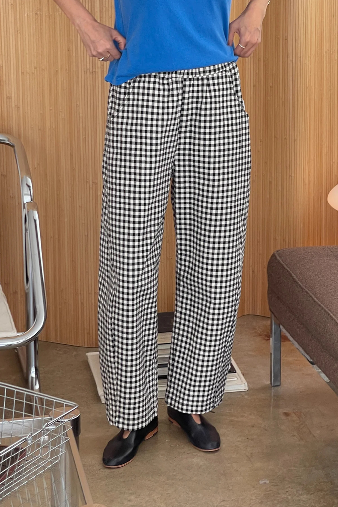 Le Bon Shoppe Arc Pant in Black Gingham at Parc Shop | Minneapolis, MN