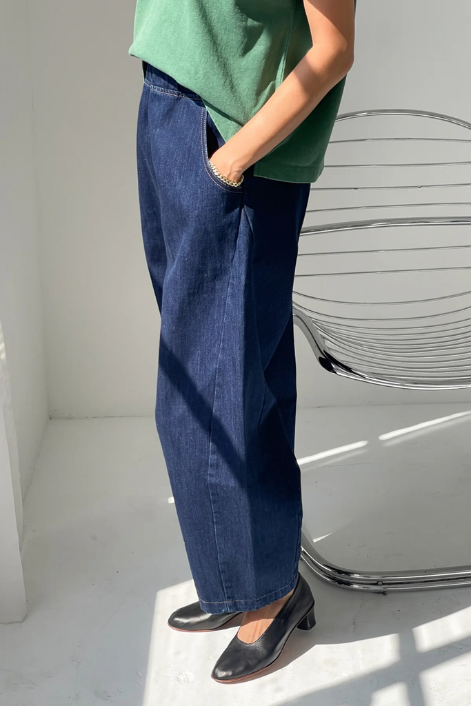 Le Bon Shoppe Arc Pant in Raw Denim at Parc Shop | Minneapolis, MN