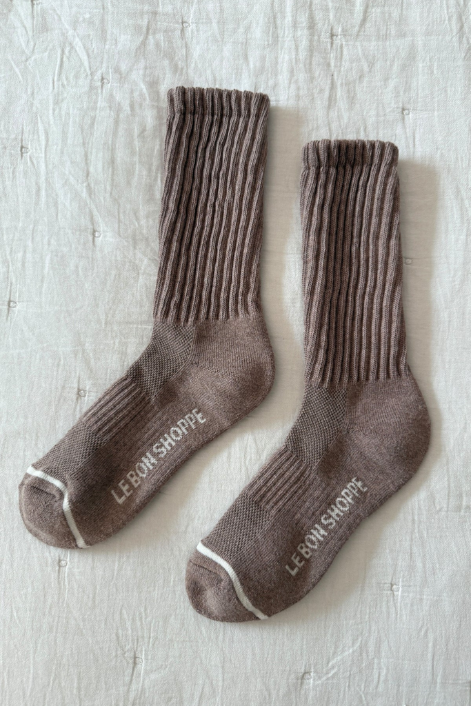 Le Bon Shoppe Ballet Socks in Mocha Mousse at Parc Shop | Minneapolis, MN
