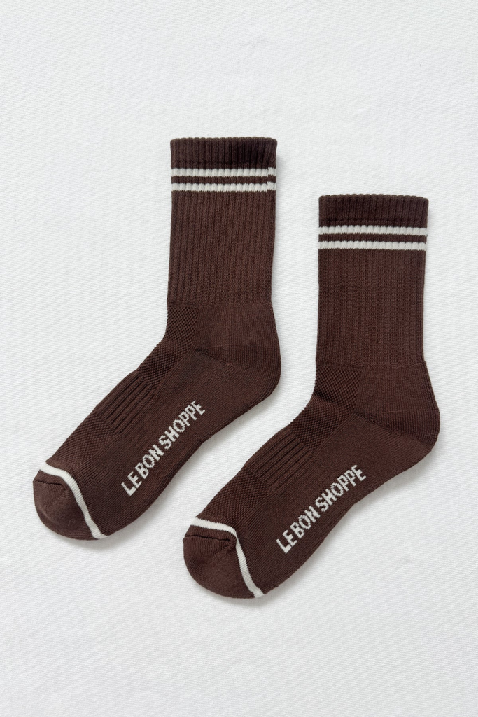 Le Bon Shoppe Boyfriend Socks in Wood at Parc Shop | Minneapolis, MN