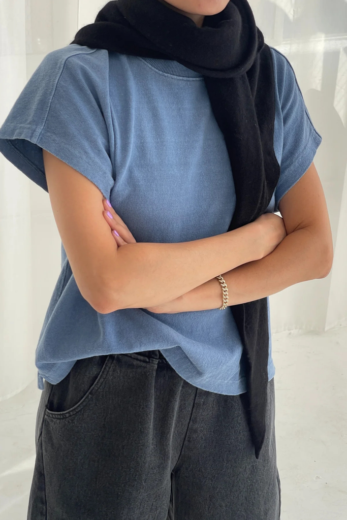 Le Bon Shoppe Cashmere Shawl in Black at Parc Shop | Minneapolis, MN