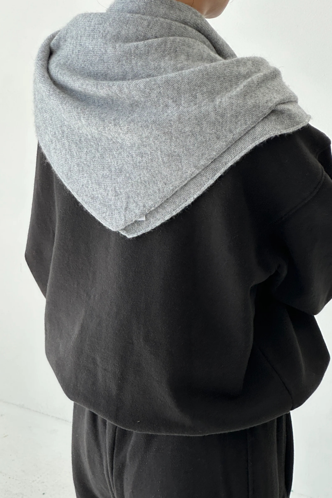 Le Bon Shoppe Cashmere Shawl in Heather Grey at Parc Shop | Minneapolis, MN