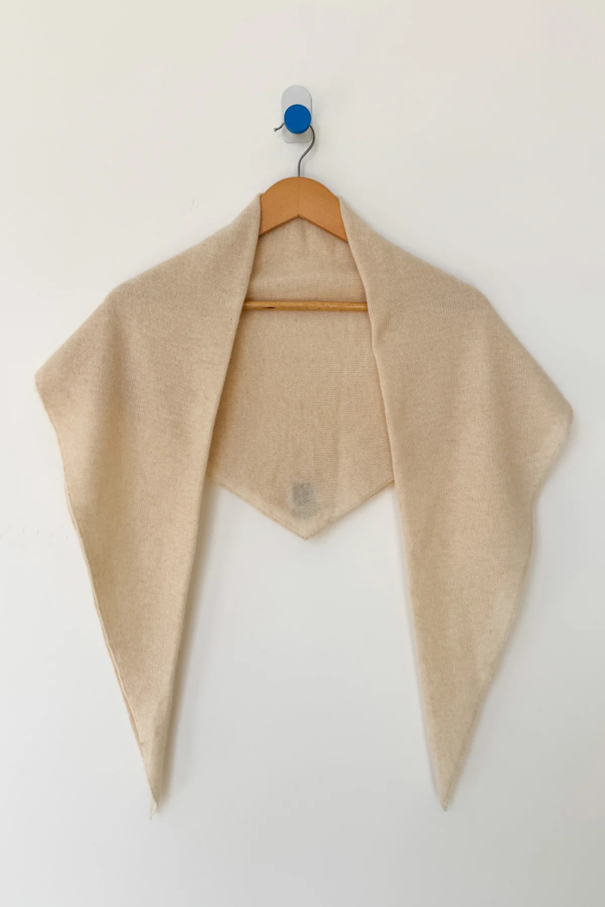 Le Bon Shoppe Cashmere Shawl in Oatmeal at Parc Shop | Minneapolis, MN