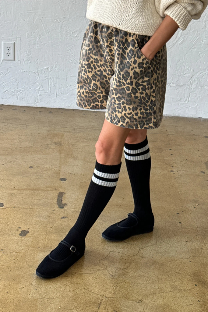 Le Bon Shoppe City Shorts in Leopard at Parc Shop | Minneapolis, MN