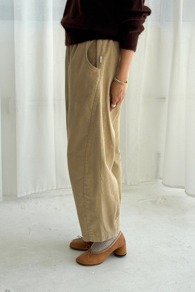 Le Bon Shoppe Corduroy Arc Pant in Khaki at Parc Shop | Minneapolis, MN