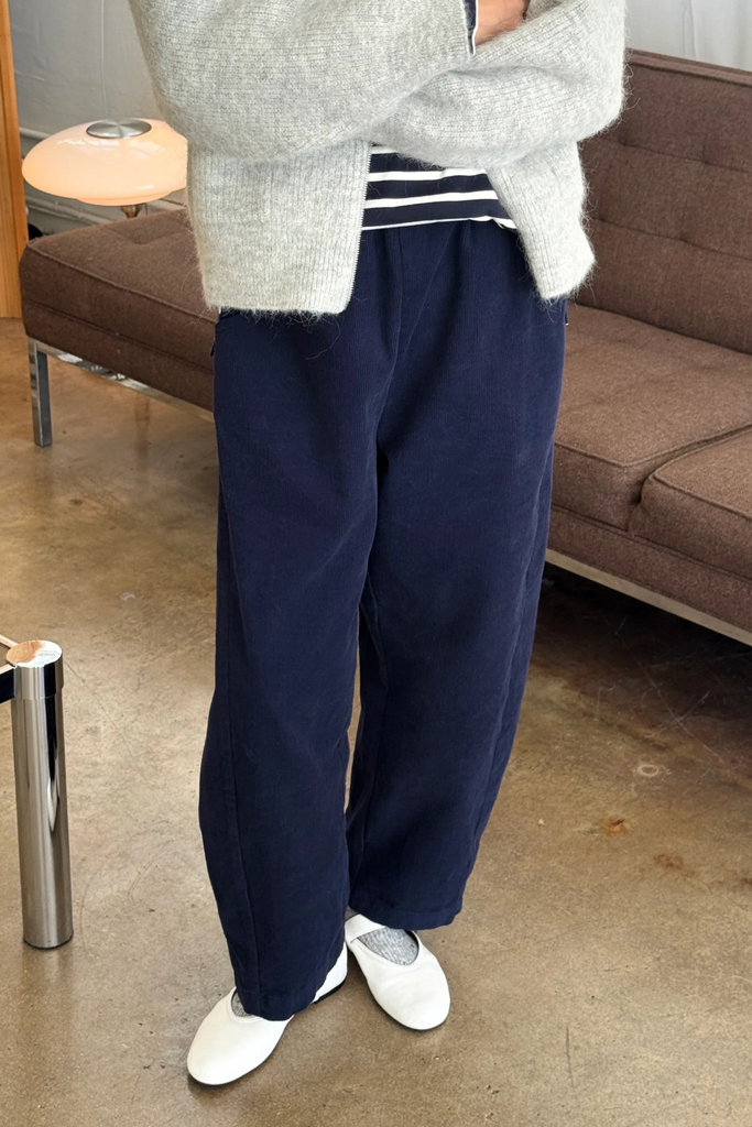 Le Bon Shoppe Corduroy Arc Pant in Navy at Parc Shop | Minneapolis, MN