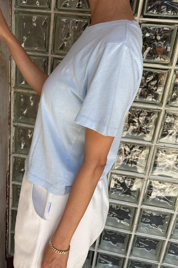 Le Bon Shoppe Darling Tee in Baby Blue at Parc Shop | Minneapolis, MN