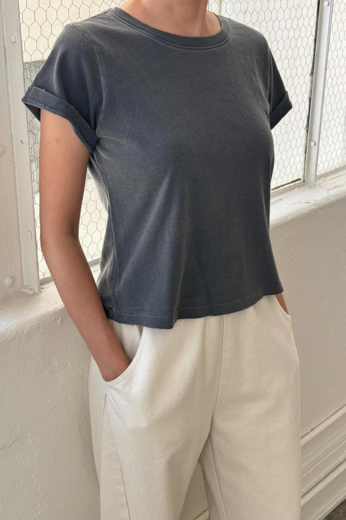 Darling Tee in Vintage Black