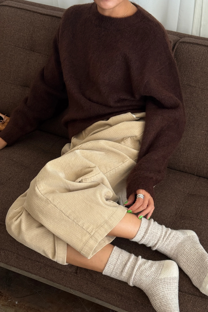 Le Bon Shoppe Finn Mohair Sweater in Cocoa Bean at Parc Shop | Minneapolis, MN