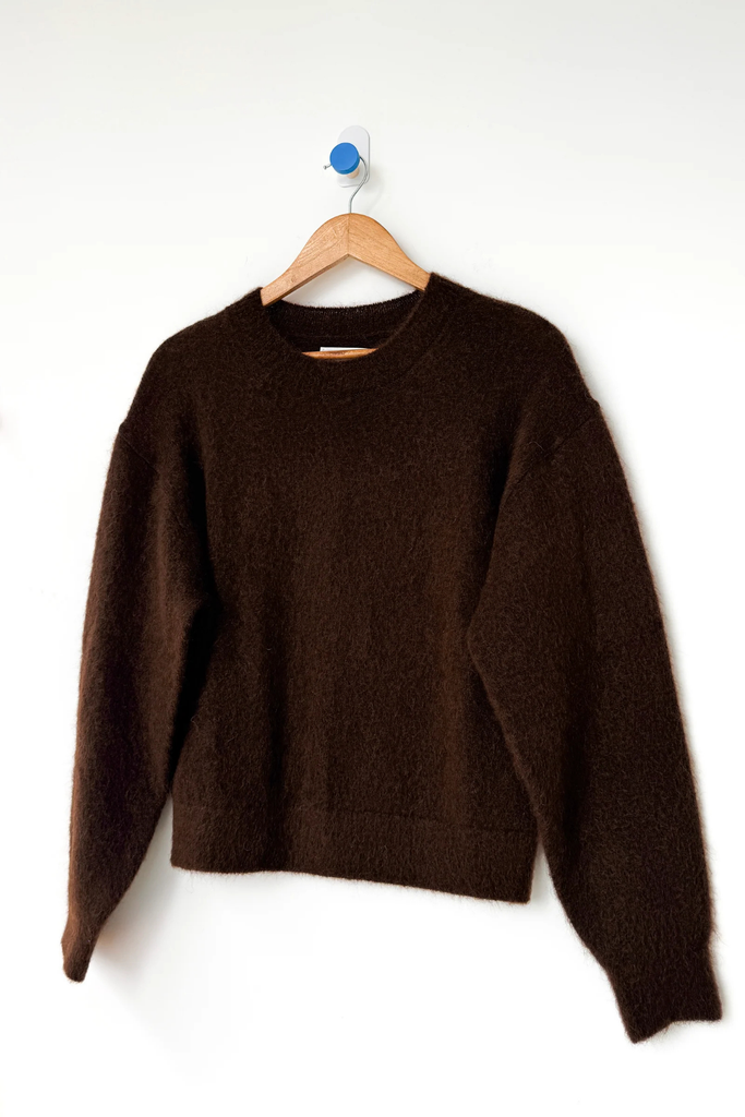 Le Bon Shoppe Finn Mohair Sweater in Cocoa Bean at Parc Shop | Minneapolis, MN