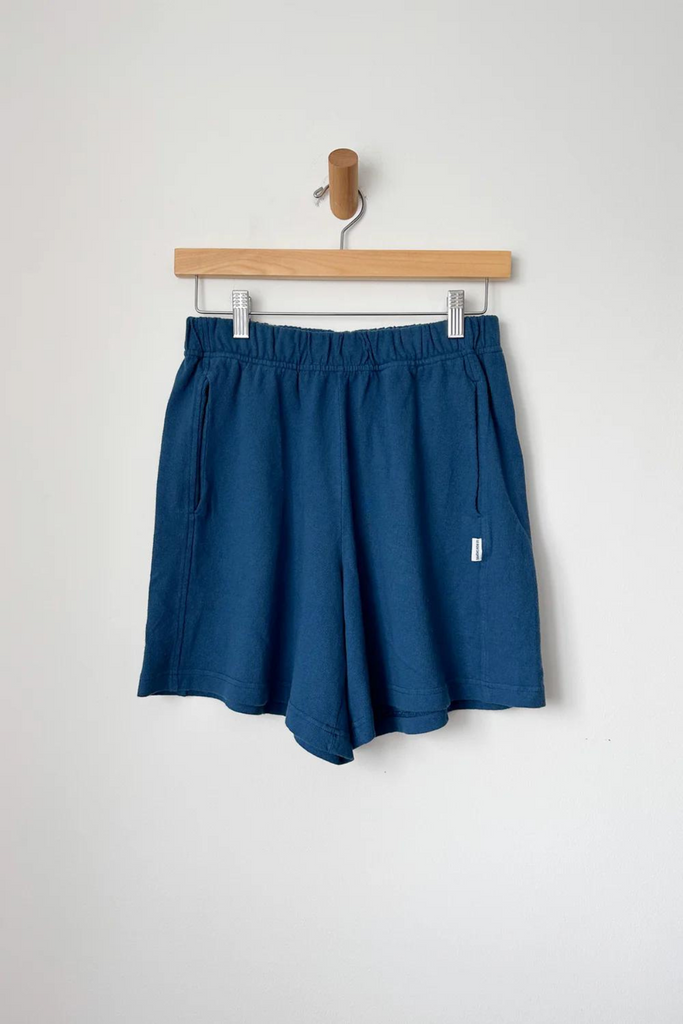 Le Bon Shoppe Flared Basketball Shorts in Ocean at Parc Shop