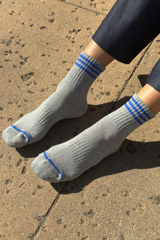 Le Bon Shoppe Girlfriend Socks in Grey at Parc Shop | Minneapolis, MN