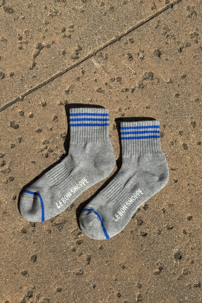 Le Bon Shoppe Girlfriend Socks in Grey at Parc Shop | Minneapolis, MN