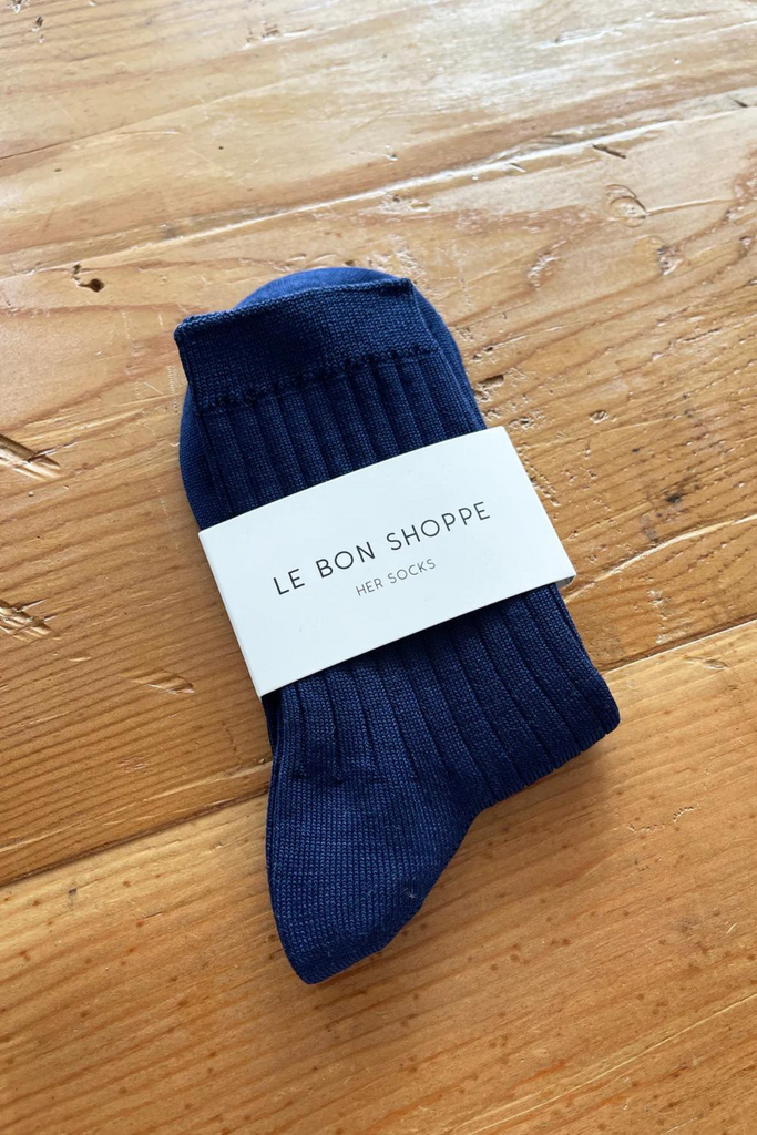 Le Bon Shoppe Her Socks in Midnight at Parc Shop