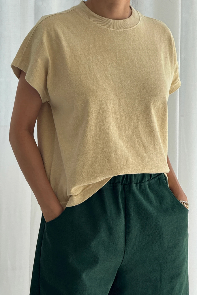Le Bon Shoppe Jeanne Tee in Butter at Parc Shop | Minneapolis, MN