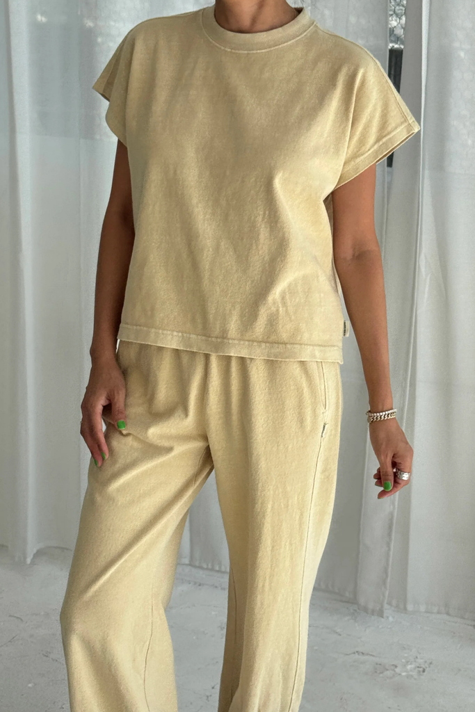 Le Bon Shoppe Jeanne Tee in Butter at Parc Shop | Minneapolis, MN