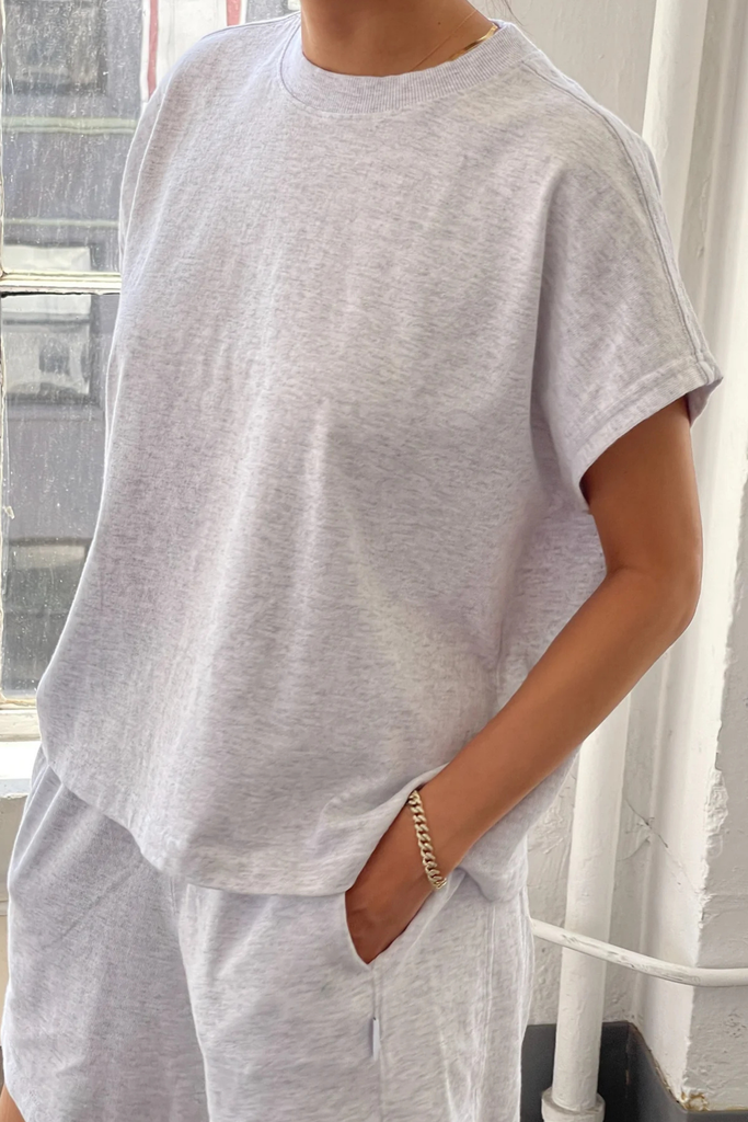 Le Bon Shoppe Jeanne Tee in Ice Grey at Parc Shop | Minneapolis, MN