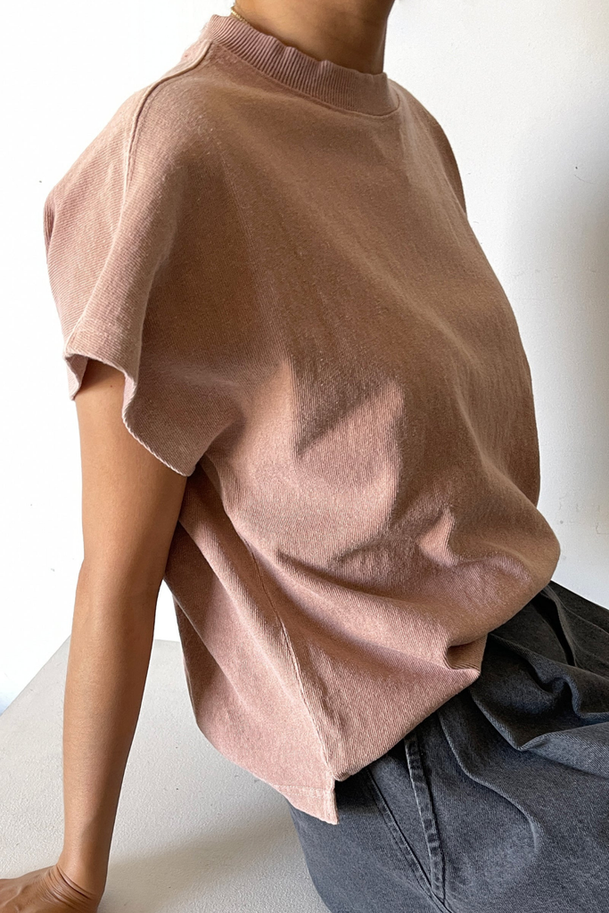 Le Bon Shoppe Jeanne Tee in Macchiato at Parc Shop | Minneapolis, MN