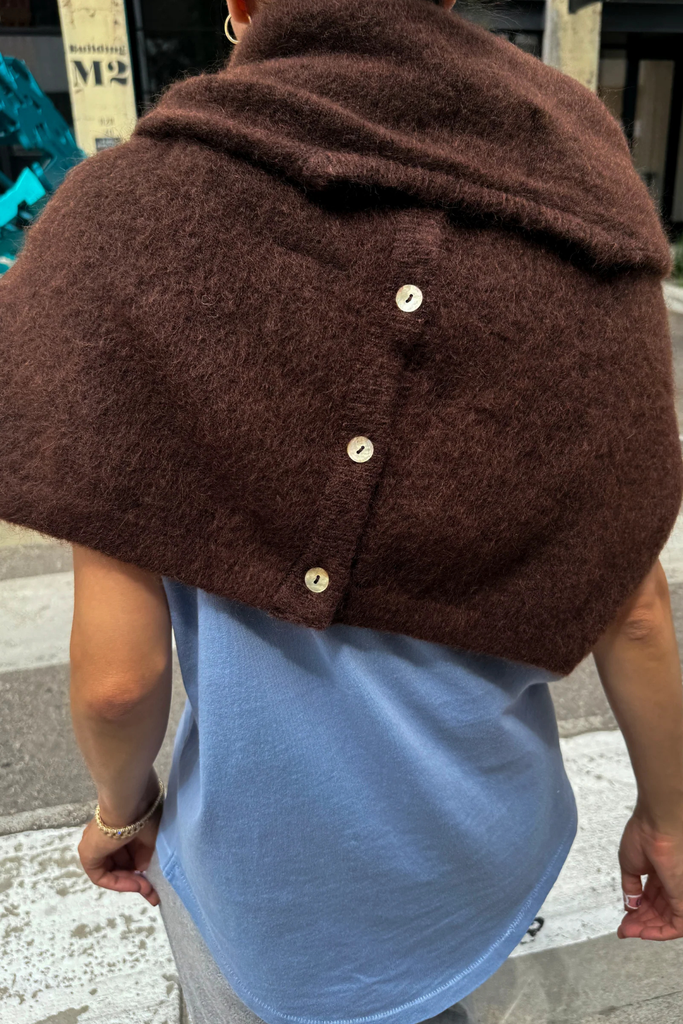 Le Bon Shoppe Leila Mohair Cardigan in Cocoa Bean at Parc Shop | Minneapolis, MN