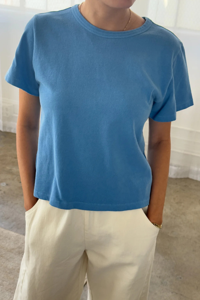 Le Bon Shoppe The Little Boy Tee in Yacht Blue at Parc Shop | Minneapolis, MN