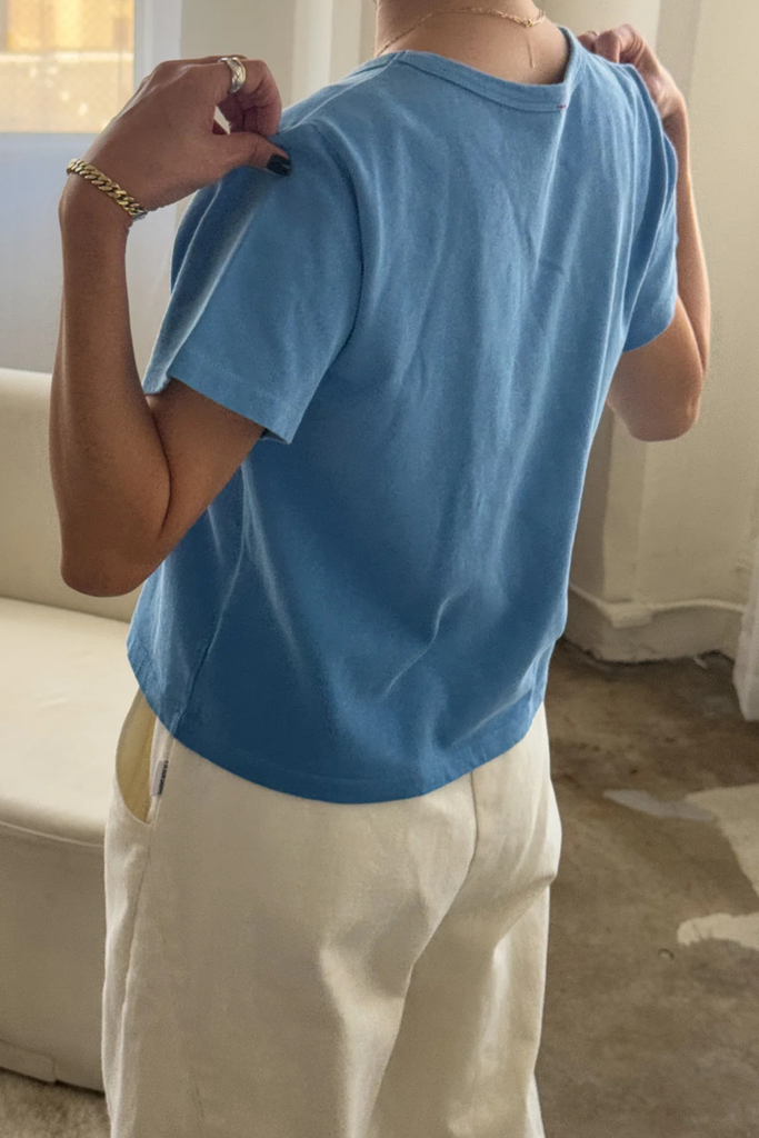 Le Bon Shoppe The Little Boy Tee in Yacht Blue at Parc Shop | Minneapolis, MN