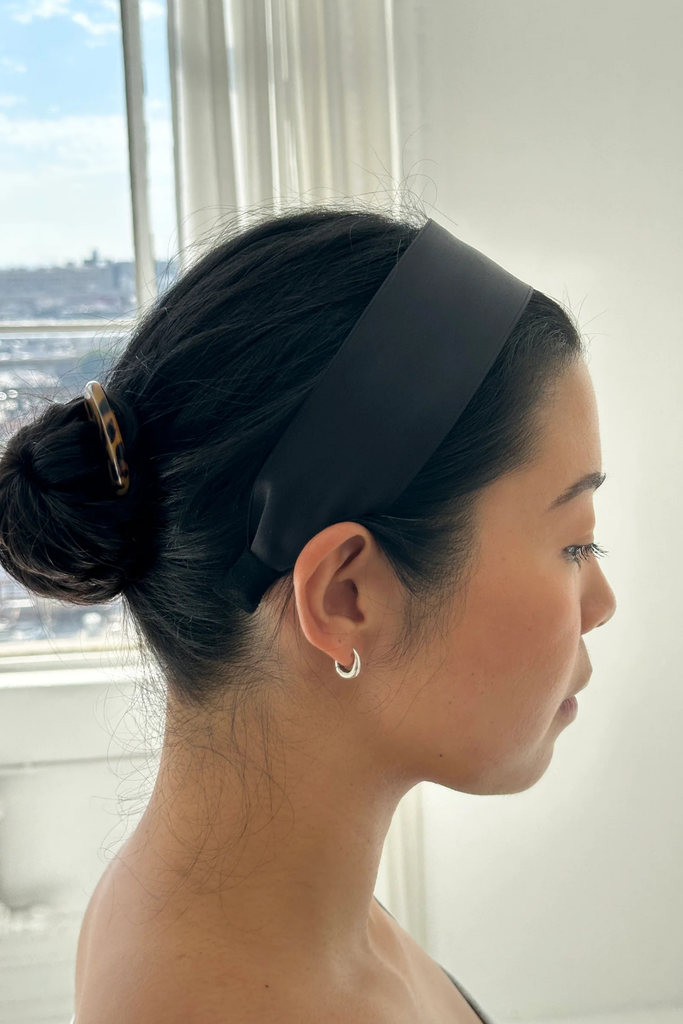 Le Bon Shoppe Olivia Headband in Black at Parc Shop