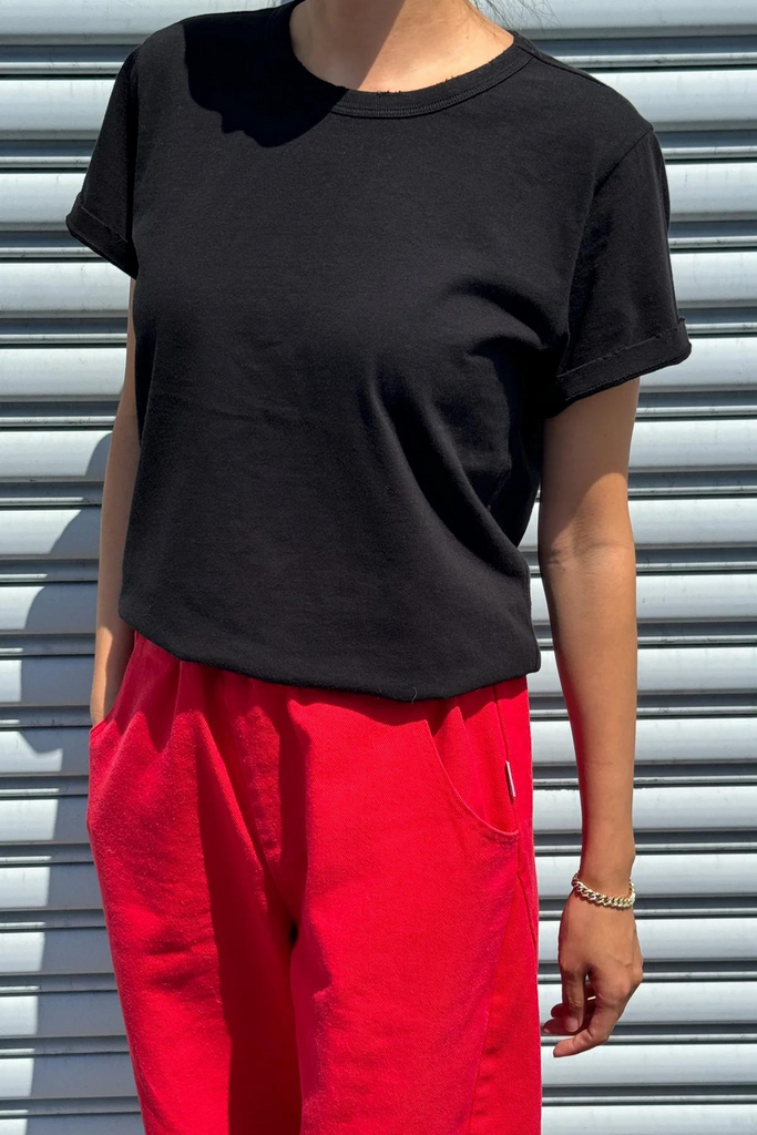 Le Bon Shoppe Organic Vintage Boy Tee in True Black at Parc Shop | Minneapolis, MN