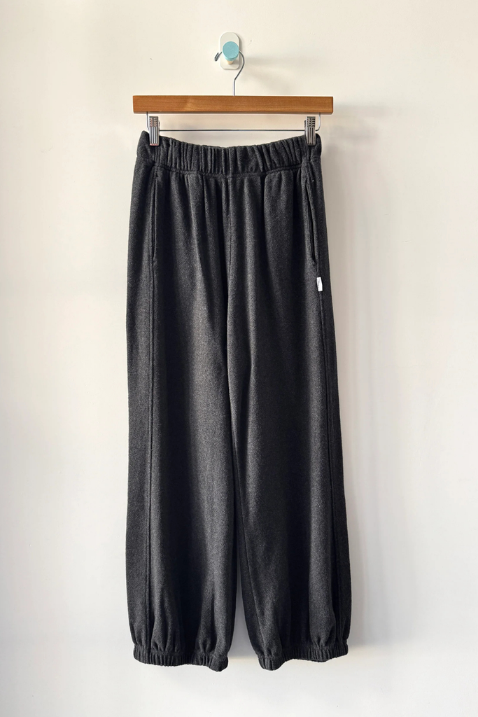 Le Bon Shoppe Pointelle Balloon Pant in Charcoal at Parc Shop | Minneapolis, MN
