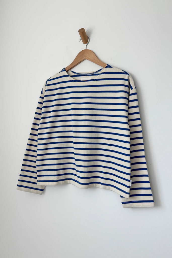 Le Bon Shoppe Sailor Top in Blue Stripe/Cream at Parc Shop | Minneapolis, MN