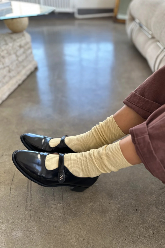 Le Bon Shoppe Trouser Socks in Granola at Parc Shop | Minneapolis, MN