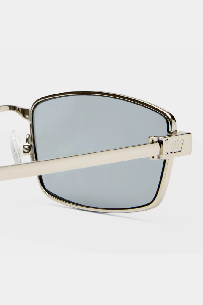 Le Specs Bizarro Sunglasses in Silver Smoke Tint at Parc Shop | Minneapolis, MN