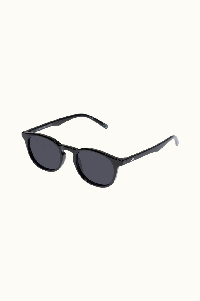 Le Specs Club Royale Sunglasses in Black at Parc Shop