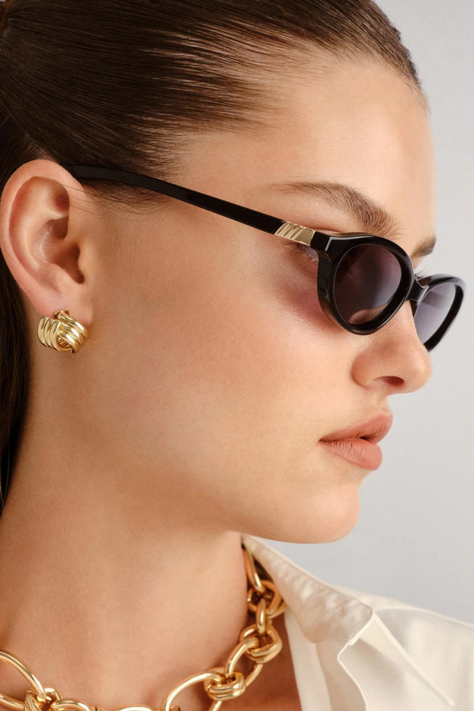 Le Specs Duskfall Sunglasses in Black at Parc Shop | Minneapolis, MN