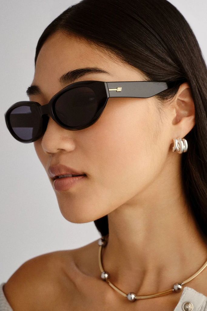 Le Specs Le Bijou Sunglasses in Black at Parc Shop | Minneapolis, MN 