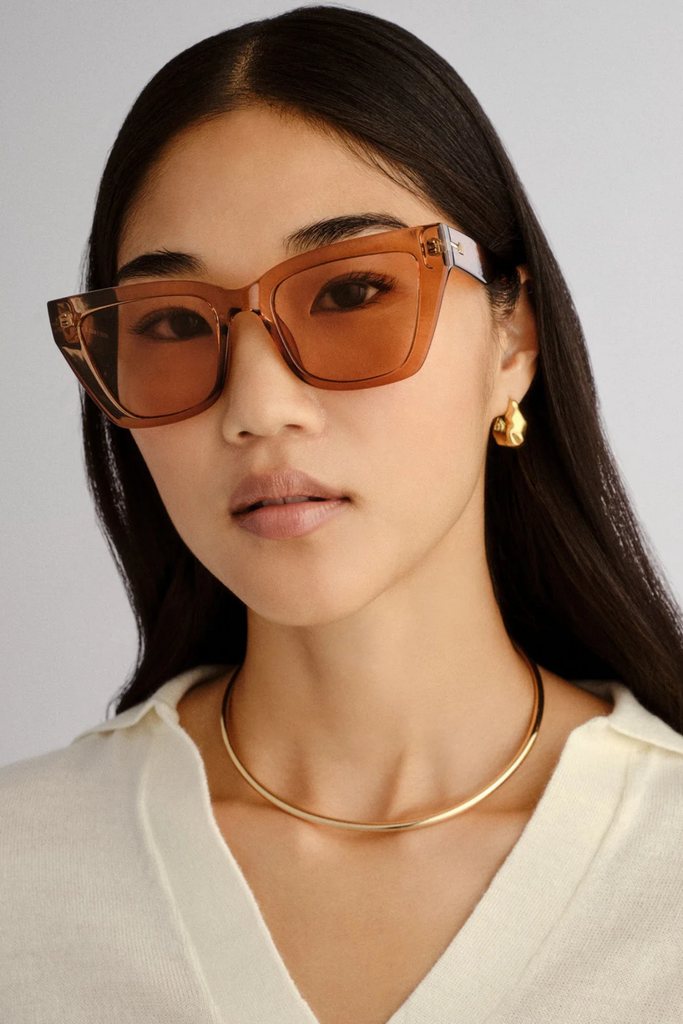 Le Specs Le Coeur Sunglasses in Barley at Parc Shop | Minneapolis, MN