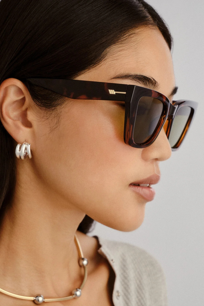 Le Specs Le Coeur Sunglasses in Dark Tort at Parc Shop | Minneapolis, MN