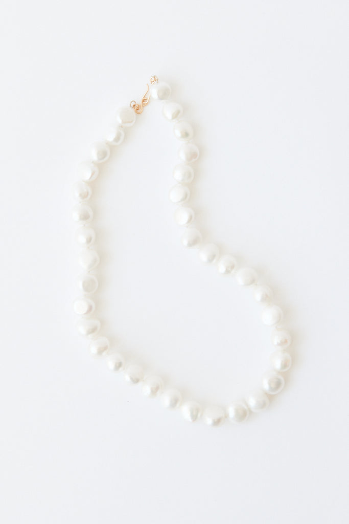 Lisbeth - Perle Necklace - Gold - Parc Shop